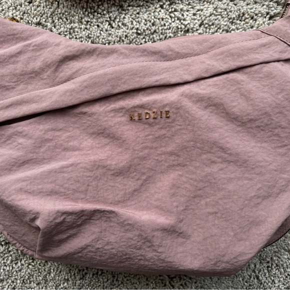 Kedzie Women’s Crossbody Purse Dusty Rose, Mauve with Gold accents - Picture 2 of 13